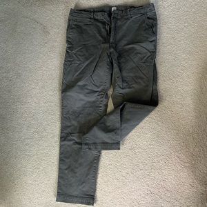 Gap Khakis - Charcoal Grey